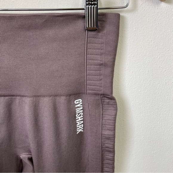 Gymshark Energy Seamless 7/8 Length Leggings Rose Taupe Pants Athletic‎ - Picture 6 of 6
